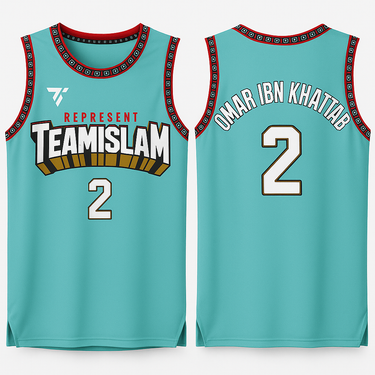 Muslim Heroes Edition Throwback Grizzlies Basketball Jersey