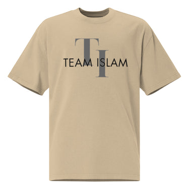 Team Islam Monogram Oversized faded t-shirt