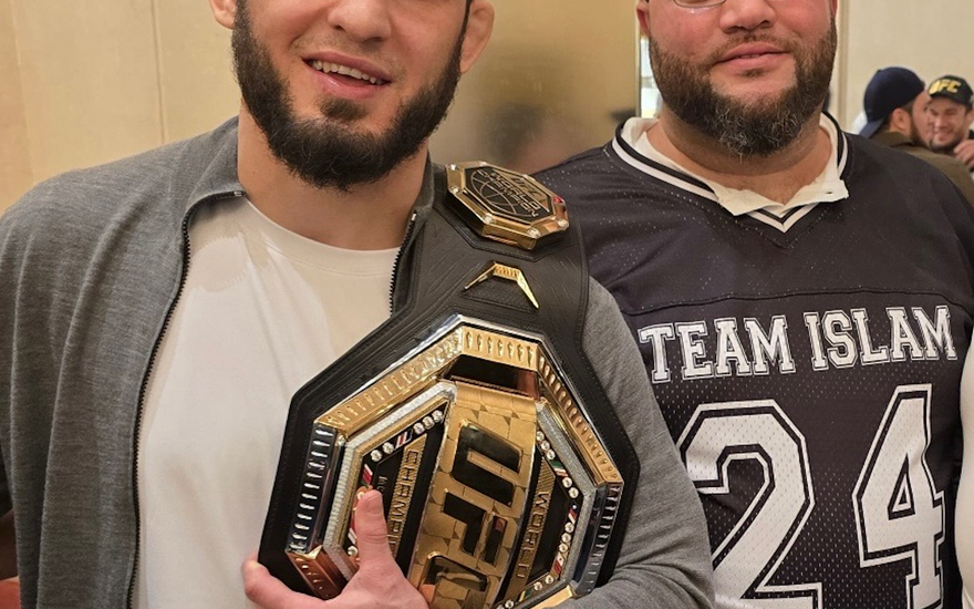 Islam Makhachev Wins the Title — Sponsored by TEAM ISLAM