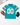 Teal and orange Team Islam football jersey with a ball and gloves in bright daylight — Football