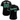 Muslim Heroes Edition Black Kelly Green Full Button Design Authentic Baseball Jersey — Team Islam (view 2 of 3)