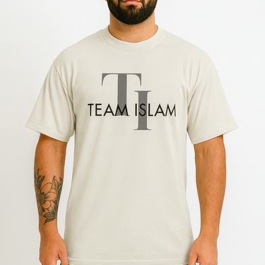 Team Islam Monogram Oversized faded t-shirt