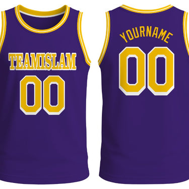 Muslim Heroes Edition Throwback Lakers Jersey