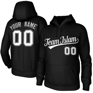 Muslim Heroes Edition Classic Style Hoodie Game Black Training Uniform