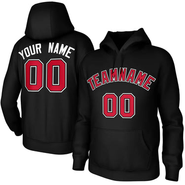 Muslim Heroes Edition Black Red-Black-White Classic Style Sweatshirts Uniform Pullover Hoodie
