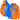 Muslim Heroes Edition Stitched Orange Gradient Fashion Sports Pullover Sweatshirt Hoodie — Team Islam (view 1 of 6)