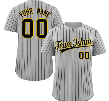 Muslim Heroes Edition PINSTRIPE BASEBALL JERSEY