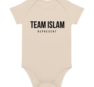 Team Islam Organic cotton baby bodysuit