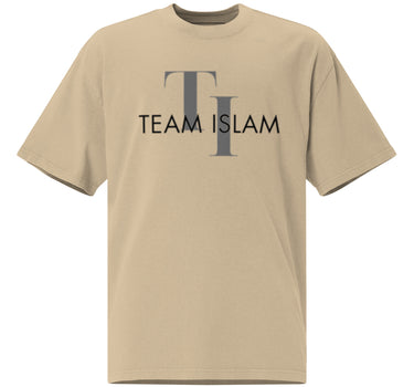 Team Islam Monogram Oversized faded t-shirt