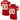 Muslim Heroes Edition RED White-gold Classic Style Mesh Authentic Football Jersey — Team Islam (view 1 of 5)