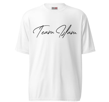 TI Cursive Unisex performance crew neck t-shirt