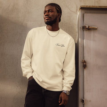 Team Islam Cursive Premium heavyweight long sleeve shirt