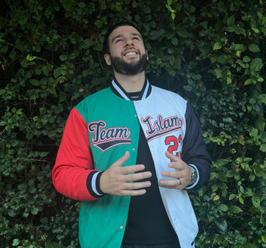 SAVE PALESTINE VARSITY JACKET