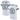Muslim Heroes Edition White Silver-black Classic Style Mesh Authentic Football Jersey — Team Islam (view 2 of 6)